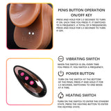 Dildo Vibrador- Venous (17x4cm)