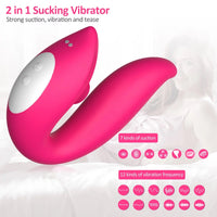 Vibrador con succión